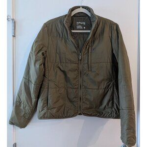 Frank & Oak Green Insulated Packable Jacket